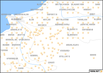 map of Haqlet el Baïda